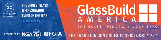GlassBuild America 2023 es uno de los eventos más destacados en la industria del vidrio en los Estados Unidos